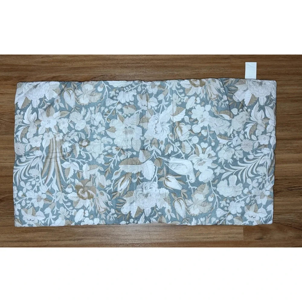 Pottery Barn Mia Bird Floral King Comforter Sham 20